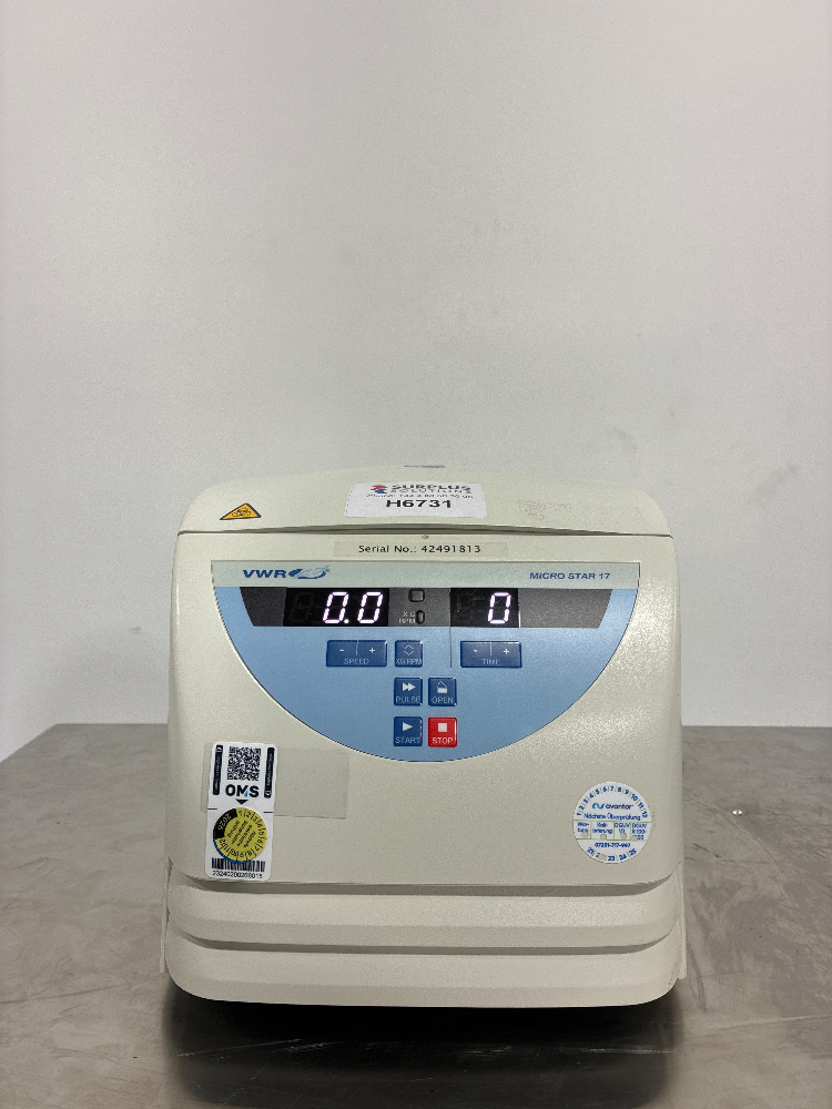 Image of VWR Micro star 17 Microcentrifuge